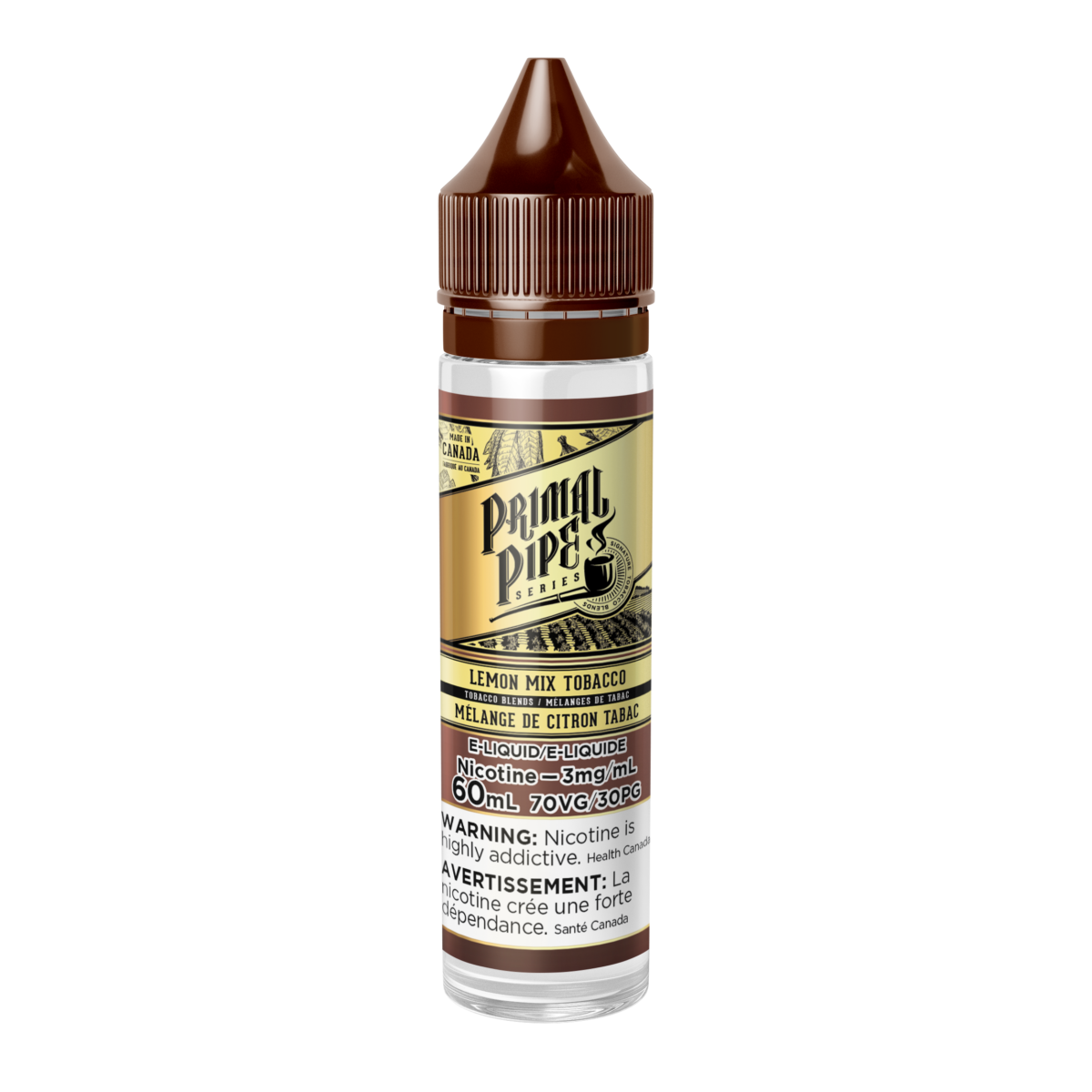 Primal Pipe - Lemon Mix Tobacco - 60 ml