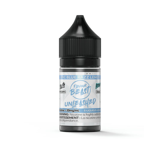 Flavour Beast - Unleashed - Epic Blue Razz Lemon Iced 30ml Salt