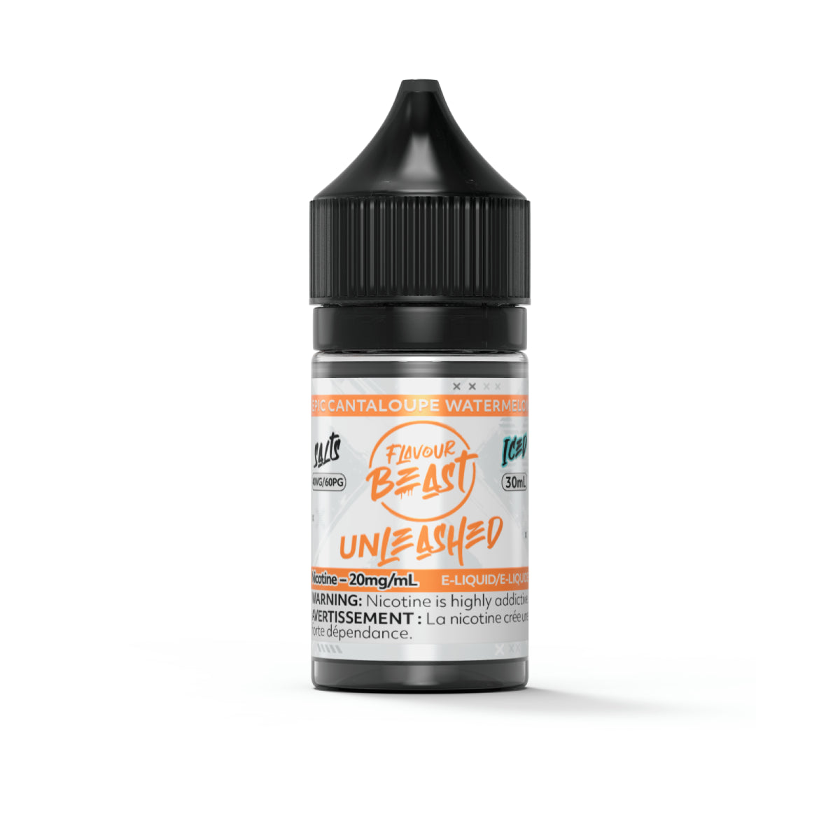 Flavour Beast - Unleashed - Epic Cantaloupe Watermelon Iced 30ml Salt