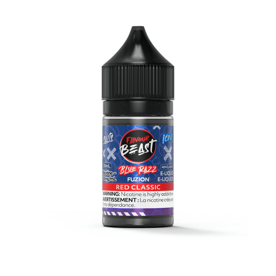 Flavour Beast - Blue Razz Fuzion Red Classic Iced 30ml Salt