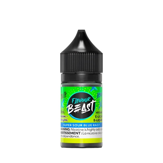 Flavour Beast - Super Sour Blue Razz Iced 30ml Salt