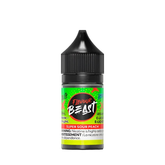 Flavour Beast - Super Sour Peach Iced 30ml Salt