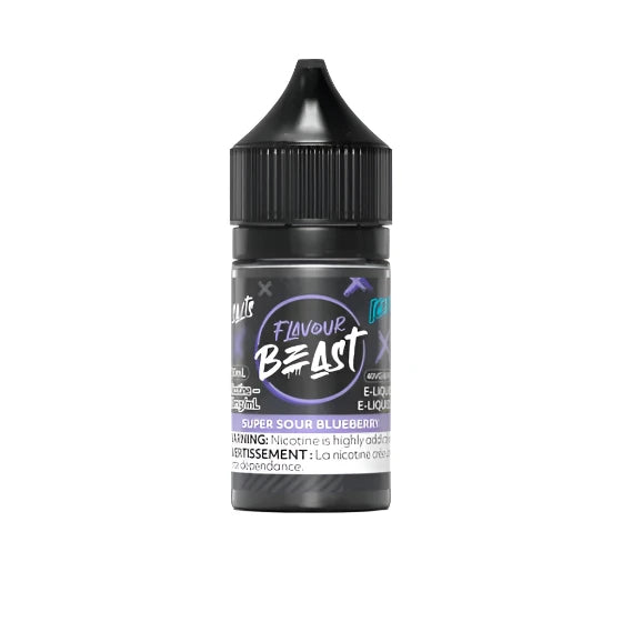 Flavour Beast - Super Sour Blueberry Iced 30ml Salt