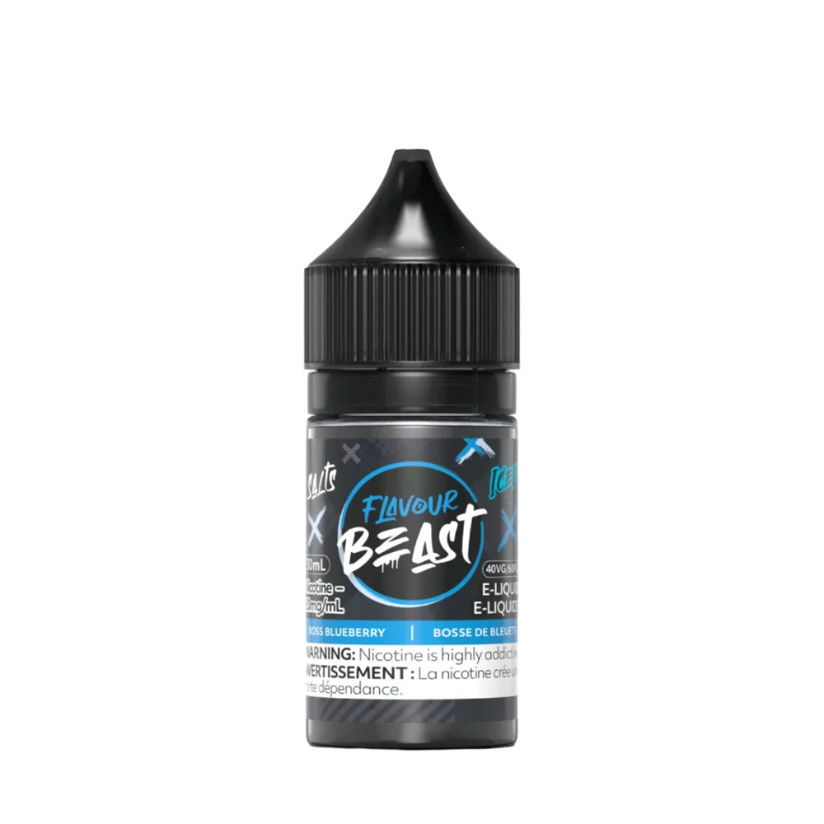 Flavour Beast - Boss Blueberry Iced 30ml Salt