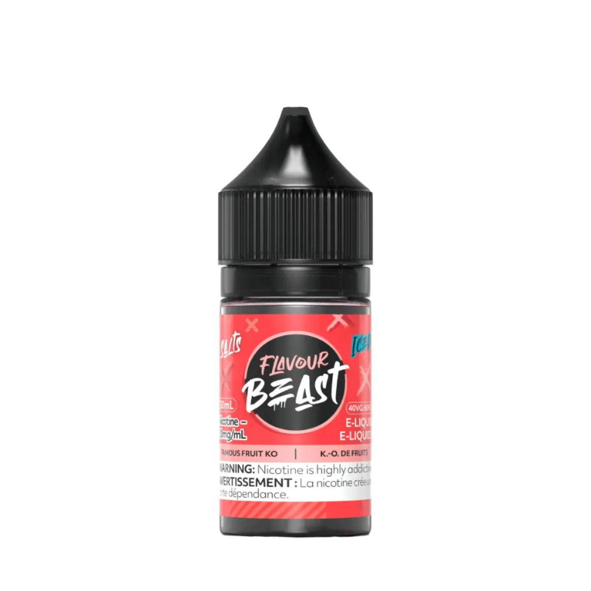 Flavour Beast - Famous Fruit KO Iced 30ml Salt