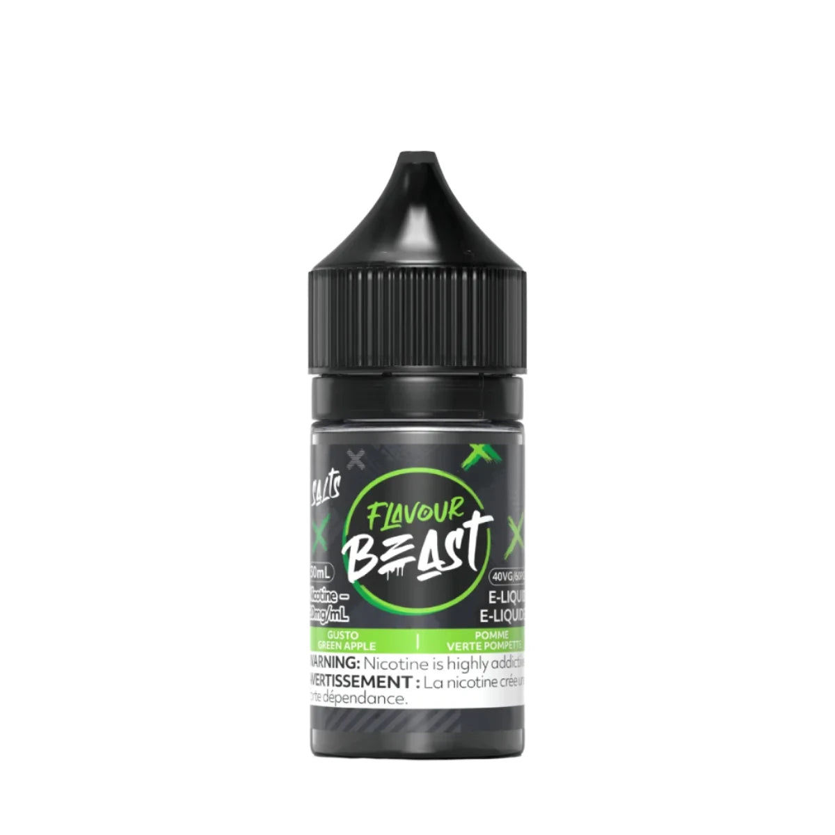 Flavour Beast - Gusto Green Apple 30ml Salt