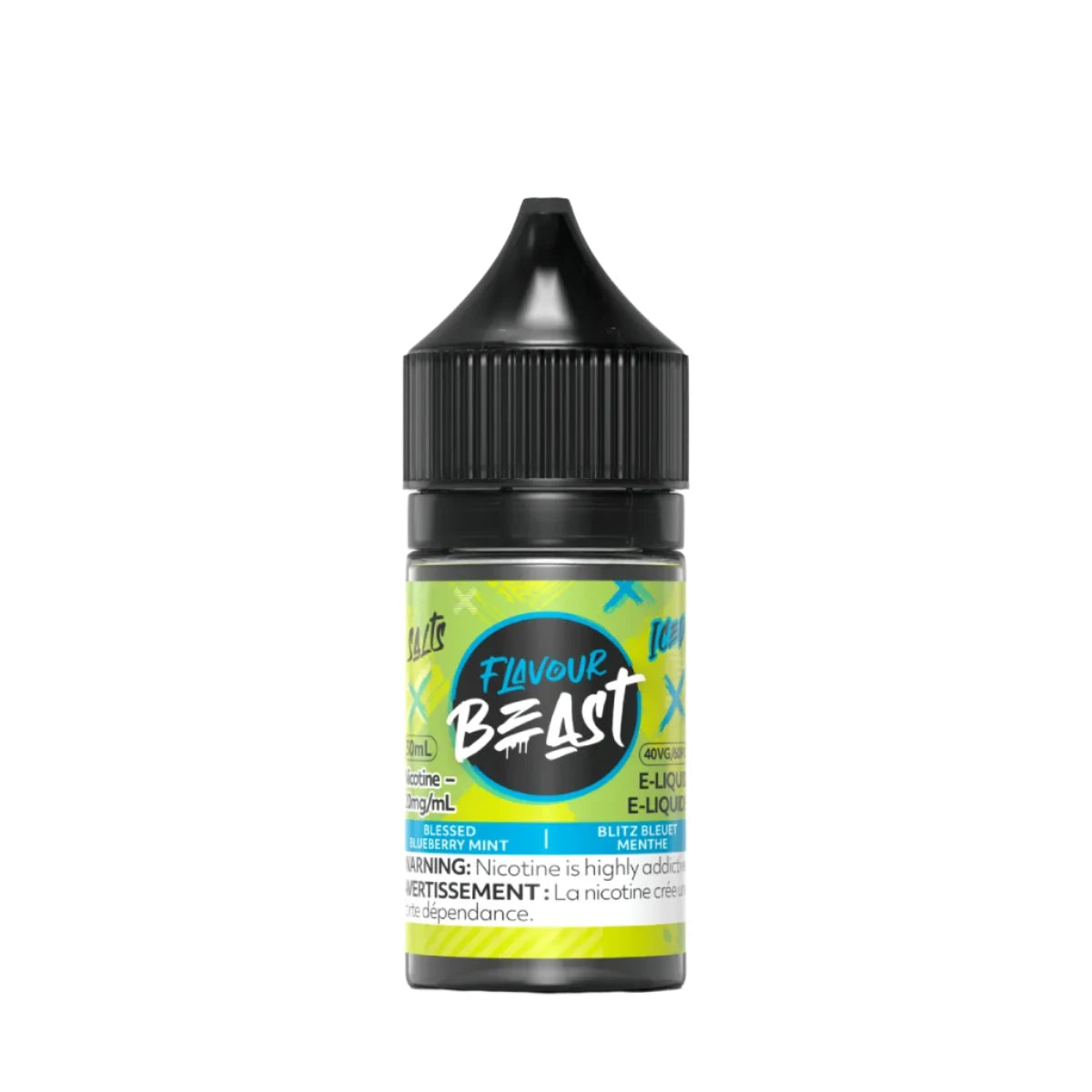 Flavour Beast - Blessed Blueberry Mint Iced 30ml Salt