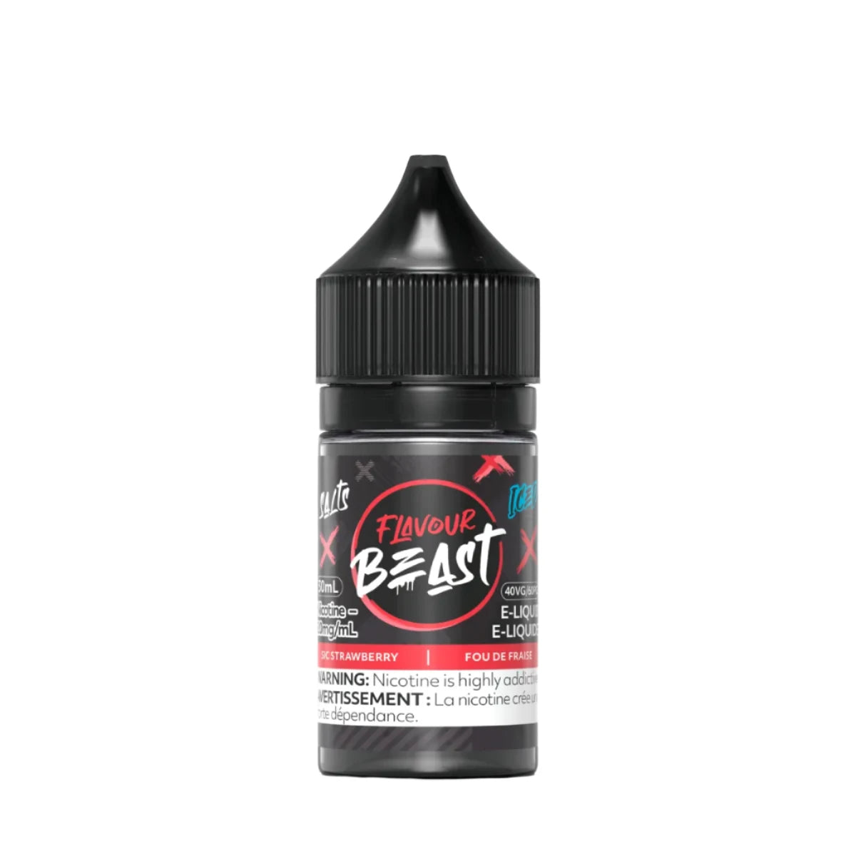 Flavour Beast - Sic Strawberry Iced 30ml Salt