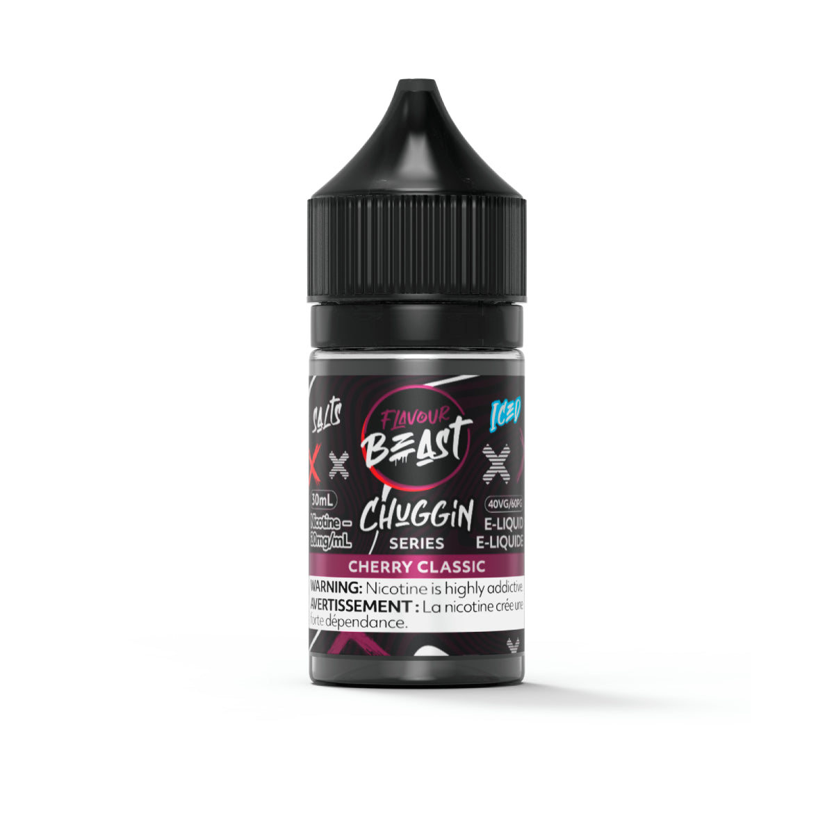 Flavour Beast - Chuggin' Cherry Classic Iced 30ml Salt