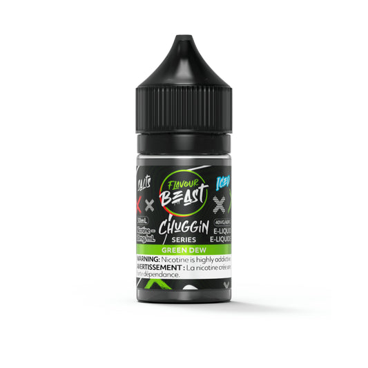 Flavour Beast - Chuggin' Green Dew Iced  30ml Salt