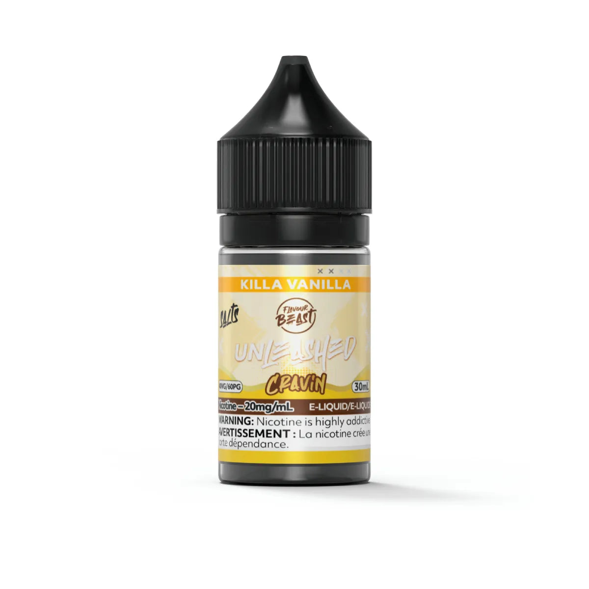 Flavour Beast - Unleashed Cravin - Killa Vanilla 30ml Salt