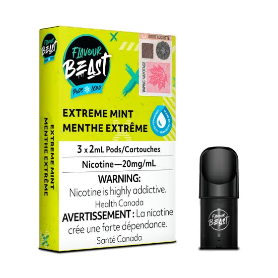 Flavour Beast Pods - Extreme Mint Iced