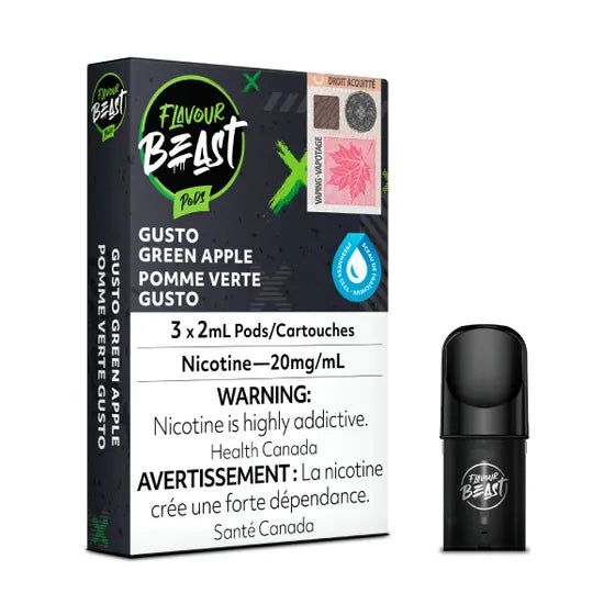 Capsules Flavor Beast - Gusto Pomme Verte 