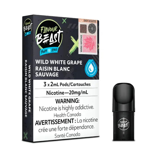 Flavour Beast Pods - Wild White Grape