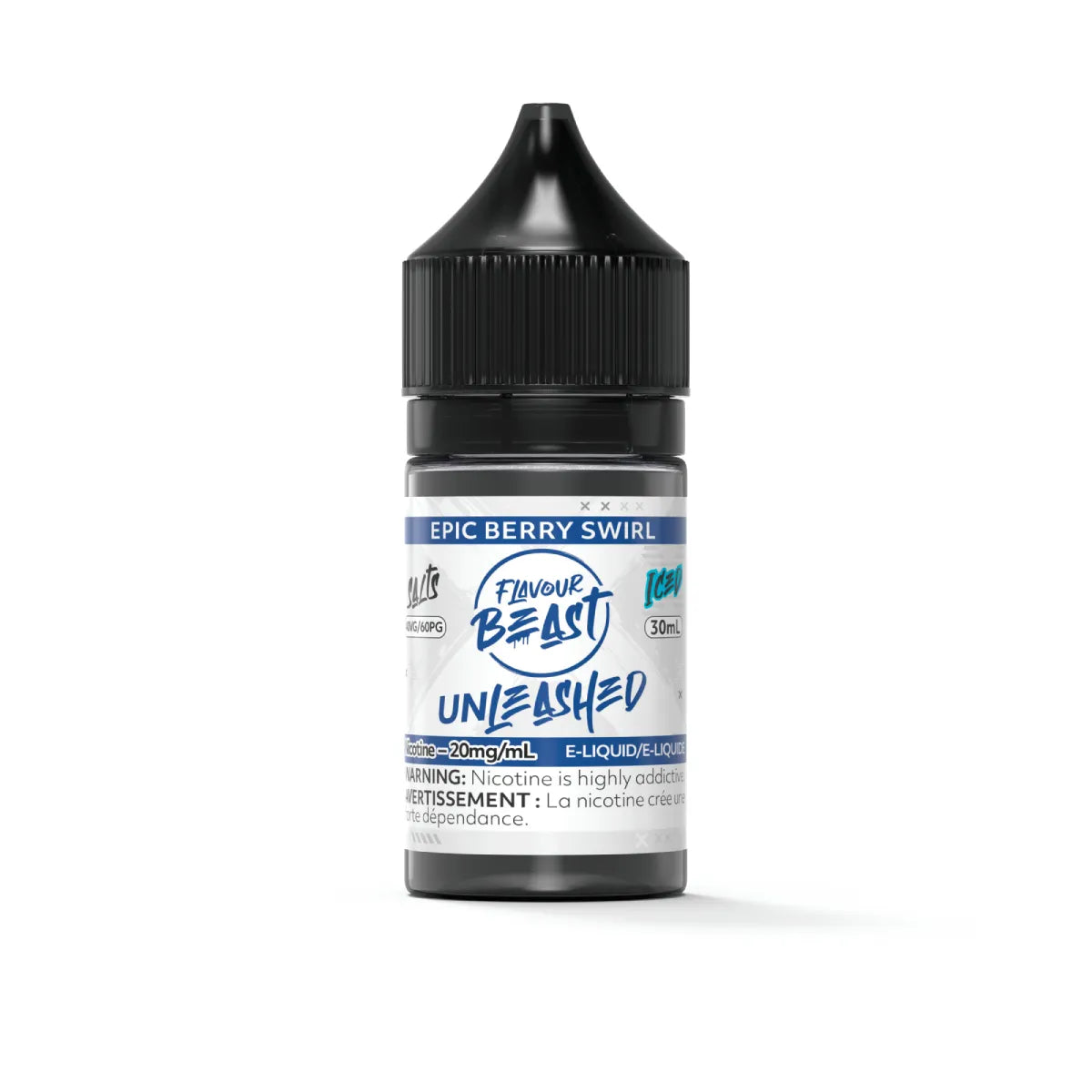 Flavour Beast - Unleashed - Epic Berry Swirl Iced 30ml Salt