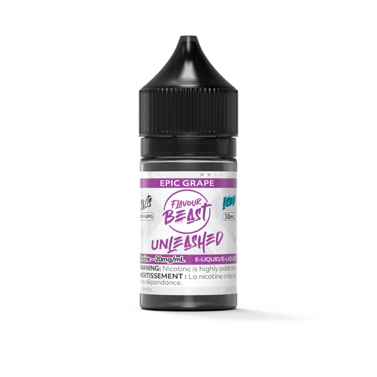 Flavour Beast - Unleashed - Epic Grape Iced 30ml Salt