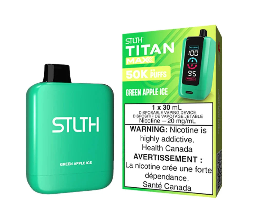 STLTH Titan Max - Green Apple Ice