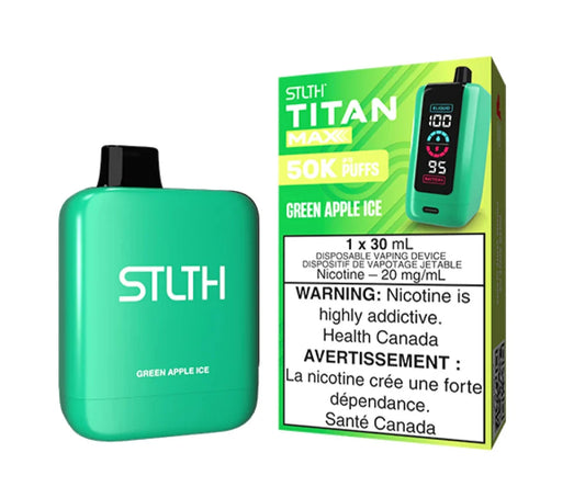 STLTH Titan Max - Green Apple Ice