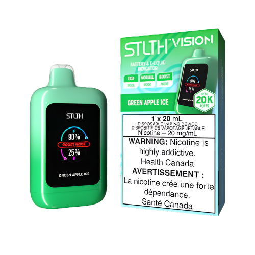 STLTH Vision 20K - Green Apple Ice