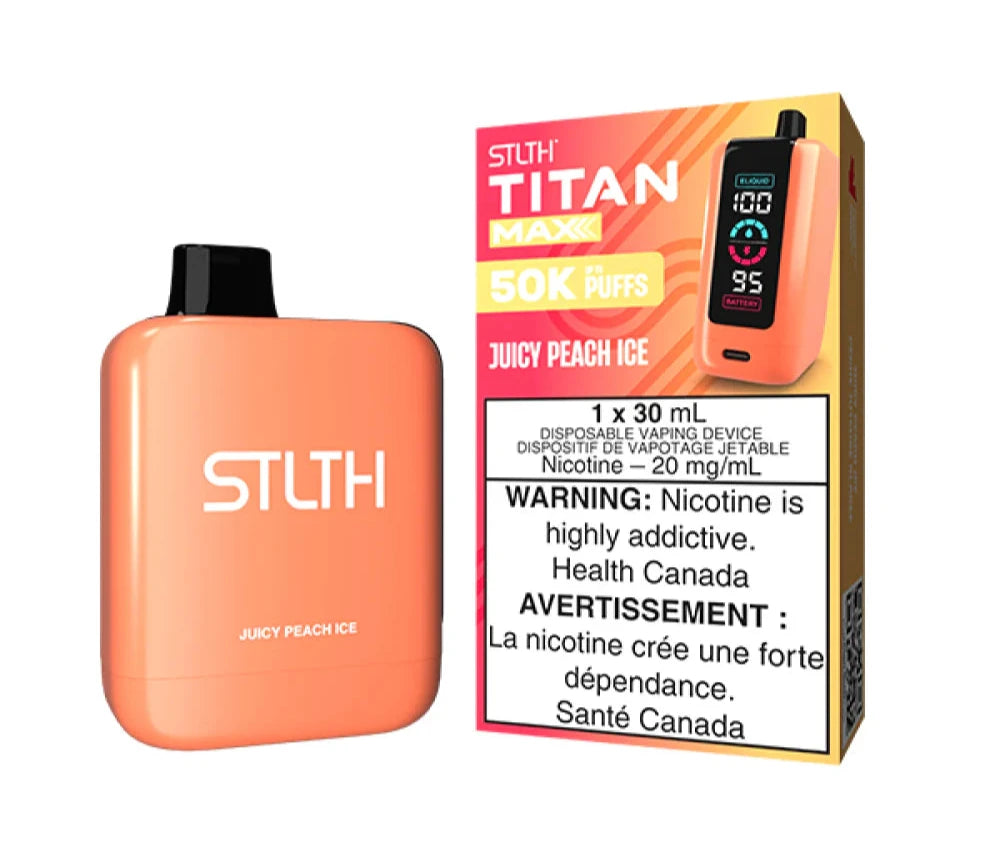 STLTH Titan Max - Juicy Peach Ice