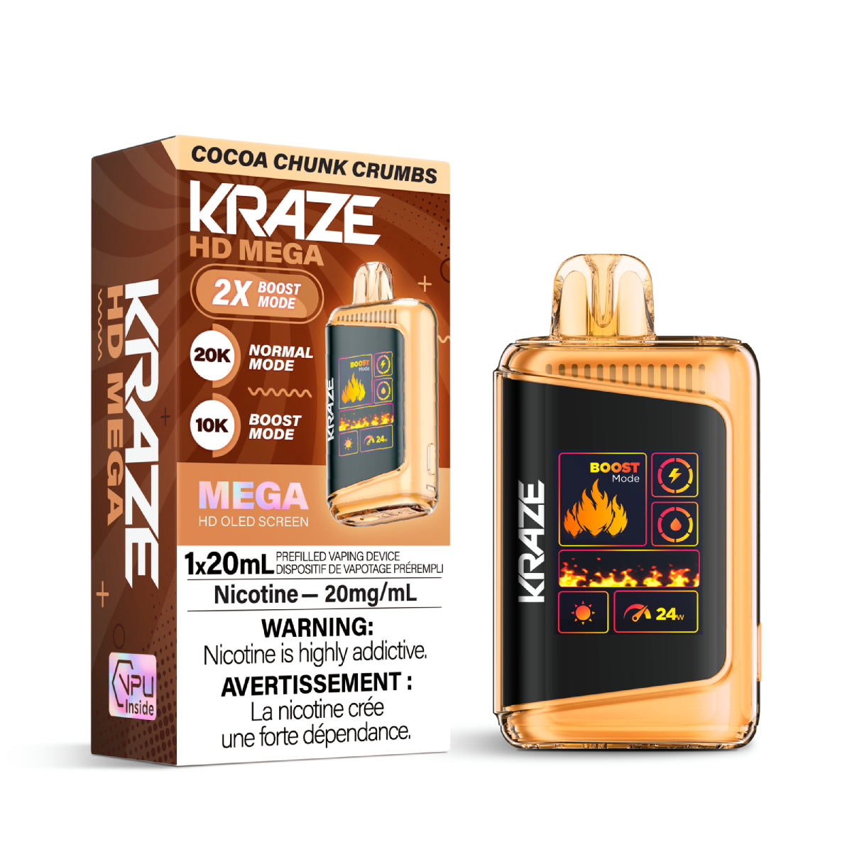 Kraze HD Mega - Cocoa Chunk Crumbs