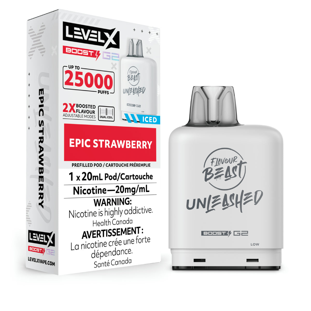 Flavour Beast Unleashed -  Level X Boost G2 25k - Epic Strawberry