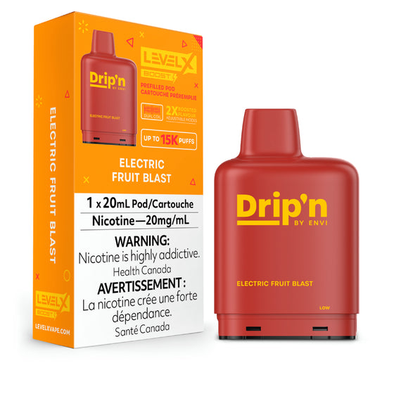 Drip'n  - Level X Boost Pod -  Electric Fruit Blast (20mL)