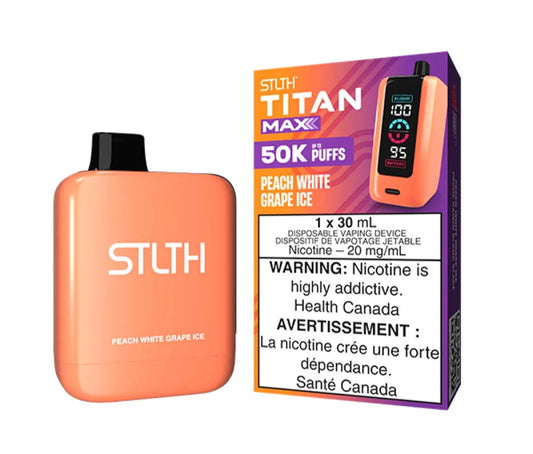 STLTH Titan Max - Peach White Grape Ice