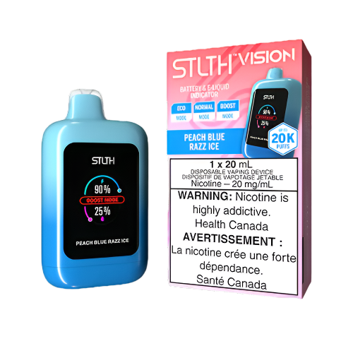 STLTH Vision 20K - Peach Blue Razz Ice