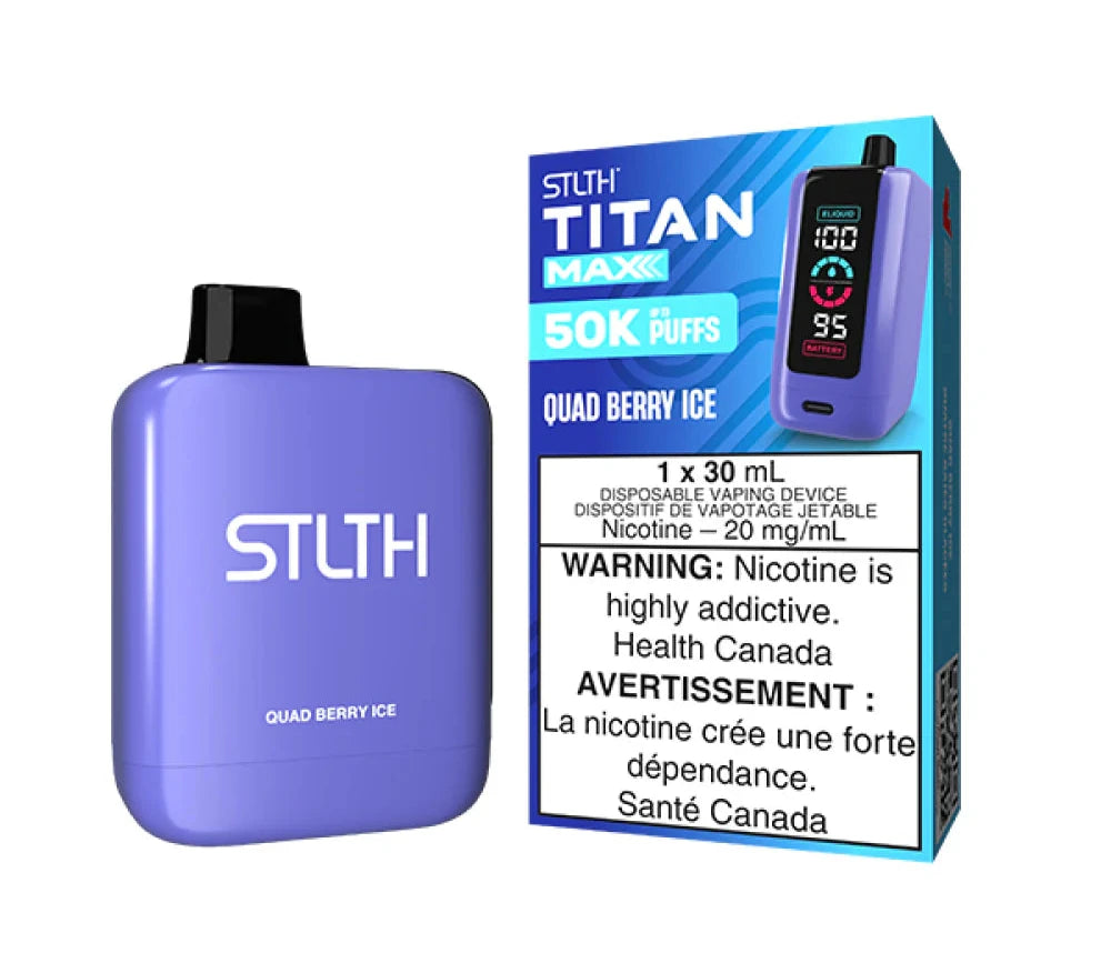 STLTH Titan Max - Quad Berry Ice