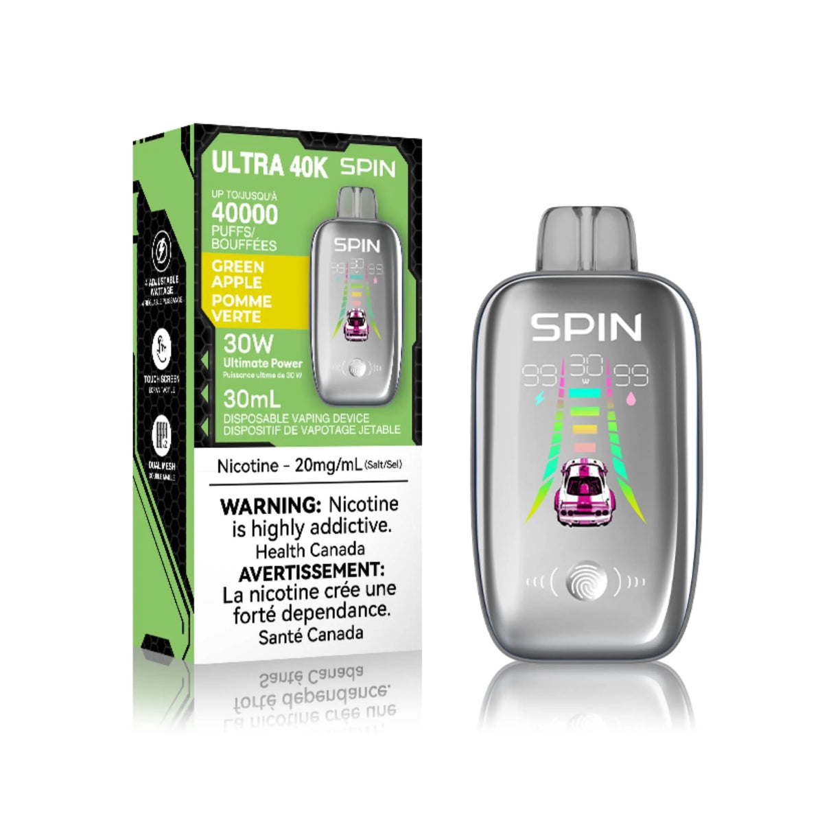 Spin - Ultra 40k - Green Apple