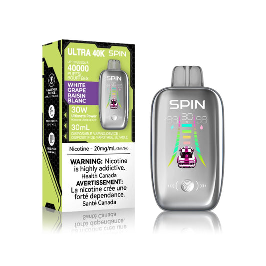 Spin - Ultra 40k - White Grape