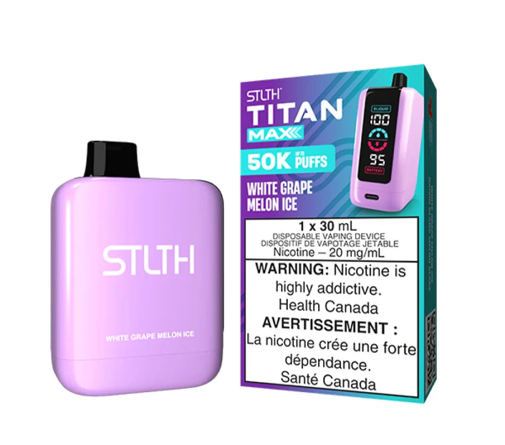 STLTH Titan Max - White Grape Melon Ice