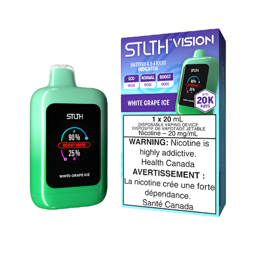 STLTH Vision 20K - White Grape Ice