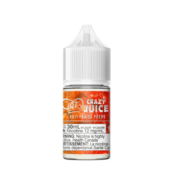 Crazy Juice Ice - Fuji Strawberry Peach 30 ml Salt