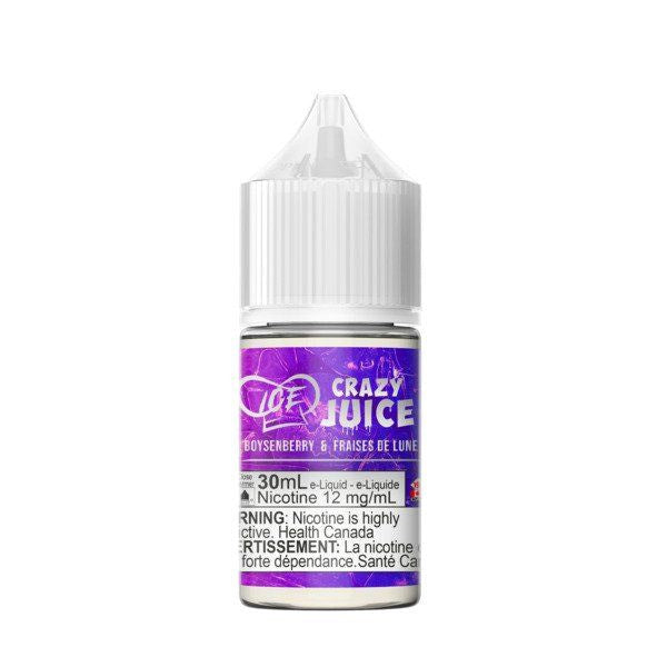 Crazy Juice Ice - Baies de Boysen et Fraise de Lune 30 ml Sel