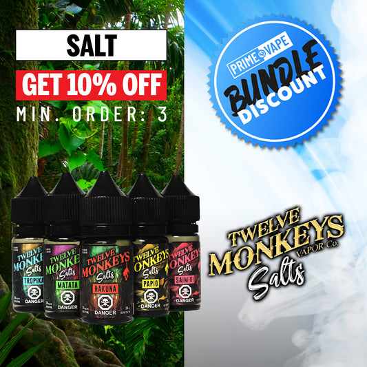 TWELVE MONKEYS - Salt - Bundle Pack